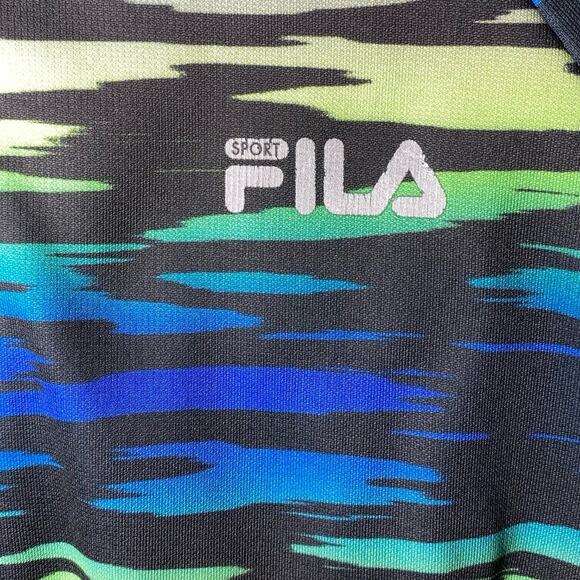 FILA Sport 1/4 Zip Athletic Pullover Jacket Womens Size L - Picture 6 of 7